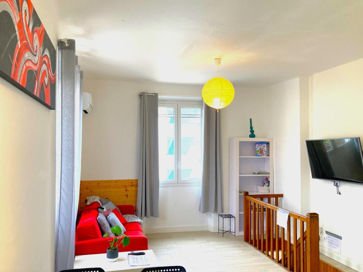 Blue Summer Vibes Duplex Studio For 4P, Ac, Sea View, Parking, Beach At 50M, Spa Access -3 La Ciotat Exterior photo